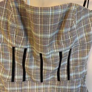 2Bebe green and black dress